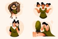 How do the different types of schizophrenia manifest? (Image via Freepik/Freepik)